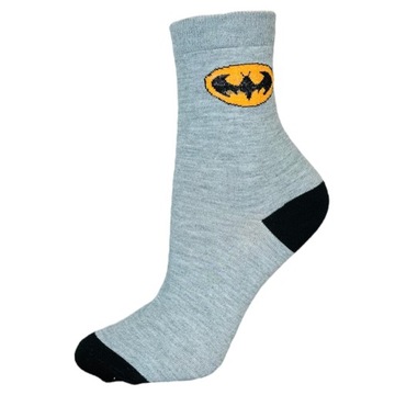 5 ДЕТСКИХ НОСКОВ, ХЛОПКОВЫЕ носки для мальчиков с изображением Бэтмена и СУПЕРМЕНА