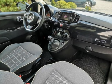 Fiat 500 II Seria 4 1.2 69KM 2018 Fiat 500 1.25 16v 70KM Klima Alu 16 Ledy Tempomat, zdjęcie 20