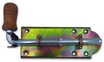 ЗАЩЕЛКА ЗАЩЕЛКА 150 ММ ЗАМОК ДЛЯ ВОРОТ ДВЕРЬ ШИРОКАЯ ПРУЖИНА ПРУЖИНА