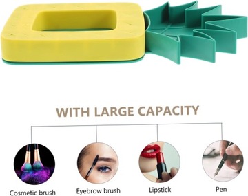 2 держателя для помады, силиконовая подставка для кистей для макияжа, организация