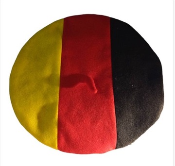 Beret Kibica Z Flagą Niemiec Niemcy