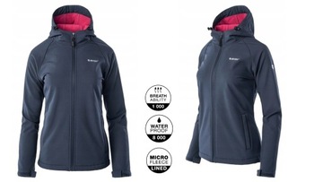 ЖЕНСКАЯ КУРТКА SOFTSHELL HI-TEC NETI С КАПЮШОНОМ L