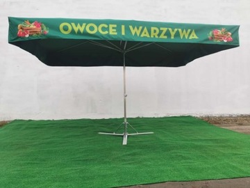 POSZYCIE NA PARASOL HANDLOWY 3 x 3 z nadrukiem