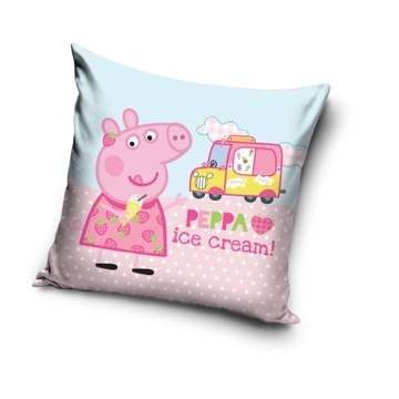 POSZEWKA PEPPA ŚWINKA PEPPA LODY 40x40