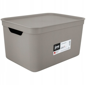 ROTHO, pudełko ozdobne z pokrywą DECO Box JIVE 16l