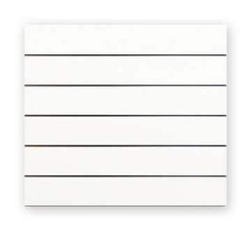 ПАНЕЛЬ НАСТЕННАЯ Spacewall Best-Line 150х90см 5 БАТТЕРС БЕЛЫЙ