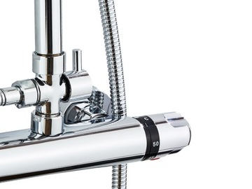 Душ дождевой душ 1,5 м термостат хром 170-200