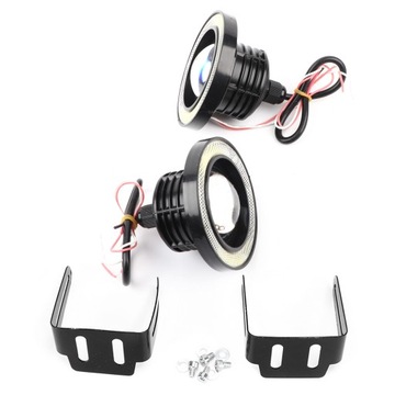 2X LAMPY PRZECIWMGIELNE LED COB DO SAMOCHODÓW CIĘŻAROWYCH SUV