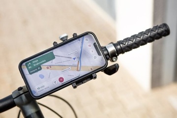 UCHWYT ROWEROWY NA TELEFON KIEROWNICĘ ALUMINIOWY