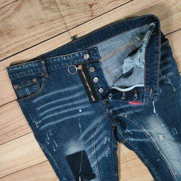 DSQUARED2 Spodnie Jeans Męskie r. 54