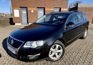 Volkswagen Passat B6 Variant 2.0 TDI PD-DPF 140KM 2007 Volkswagen Passat 2007 rok B6 KLIMATRONIK Zadbany 2.0 Diesel 140KM