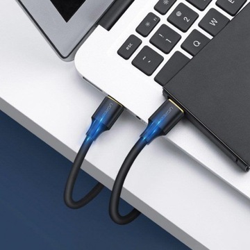 Кабель USB 3.2 1 м, черный