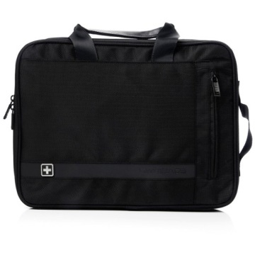 Taška na notebook s popruhem přes rameno voděodolná SwissBag Glion 15"