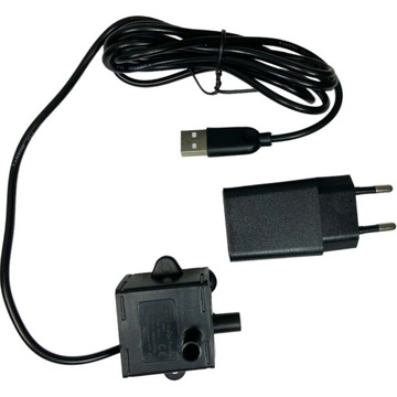 POMPKA DO WODY CIECZY WODY DO POIDEŁKA 115L/H 5V + zasilacz 230V