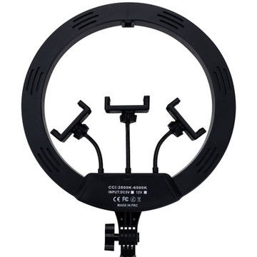 КОЛЬЦЕВАЯ ЛАМПА ДЛЯ МАКИЯЖА LED RING 24W ШТАТИВ 220CM