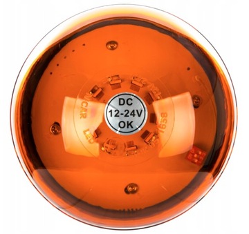 СВЕТОДИОДНАЯ ЛАМПА 12В/24В МИГАЮЩАЯ ГОРА НА МОЩНОМ ХВОСТОВИКЕ