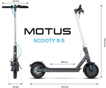 Электросамокат Motus Scooty 8.5 350Вт 20км/ч