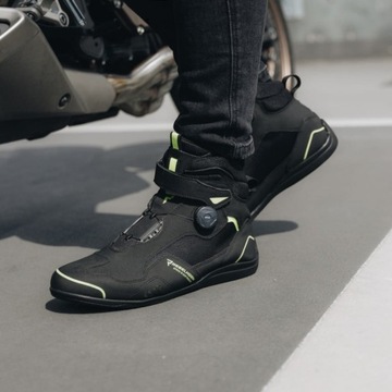 Buty Motocyklowe Męskie Skórzane Krótkie Miejskie REBELHORN SPARK II - 44