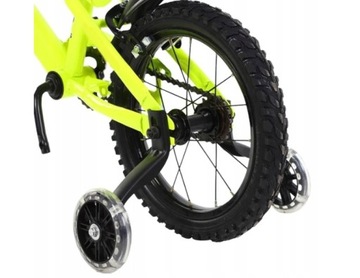 СВЕТОДИОДНЫЕ БОКОВЫЕ КОЛЕСА ДЛЯ ВЕЛОСИПЕДА ДЕТСКИЕ ЛЕГКИЕ ОПОРНЫЕ КОЛЕСА 12–20 ДЮЙМОВ