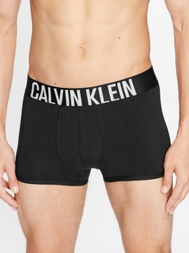 CALVIN KLEIN BOXERS - BOKSERKI MĘSKIE 2P CZARNY M