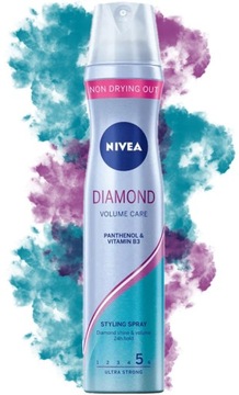 NIVEA LAKIER DO WŁOSÓW 250 ml DIAMOND VOLUME