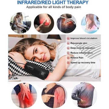 Световая панель с 60 светодиодами для рук, запястий, икр, лодыжек.