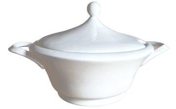 WAZA PORCELANOWA BIAŁA PRODUKT POLSKI GAT II 2,5 L
