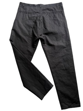 Брюки мужские ARMANI EXCHANGE черные льняные, размер 32