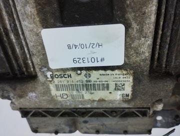 JEDNOTKA ECU ZAFIRA B 1.9 CDTI 55566279 0281014452