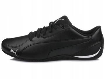 Męskie czarne buty sportowe PUMA DRIFT CAT 5 CORE skórzane sneakersy r. 42