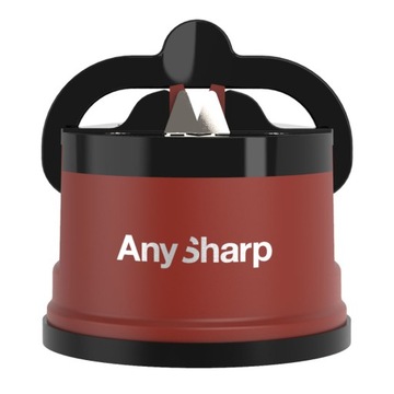 Ostrzałka AnySharp Classic Red + Płytki