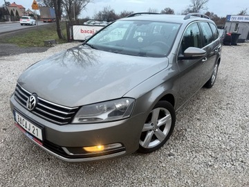 Volkswagen Passat B7 Variant 1.6 TDI CR DPF BlueMotion 105KM 2012 Volkswagen Passat VOLKSWAGEN PASSAT 1.6Tdi z 2012 Stan Bdb klimatronik Alu