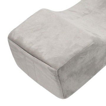 Poduszka do rzęs Miękkie artykuły kosmetyczne Piankowa poduszka pod szyję do makijażu domowego Szara