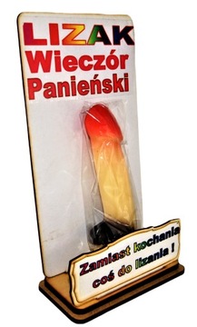 Śmieszny Prezent Sexi Lizak na Wieczór Panieński