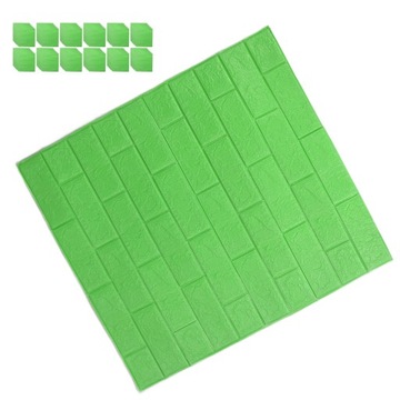 3D наклейка на кирпичную стену против столкновений