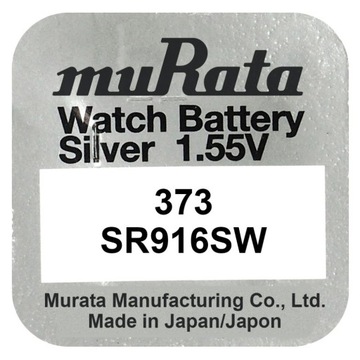 373 Murata (SR916SW) Bat.