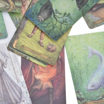 НАБОР ИГРАЛЬНЫХ КАРТ ТАРО ДЕМОНОВ ЛЕС