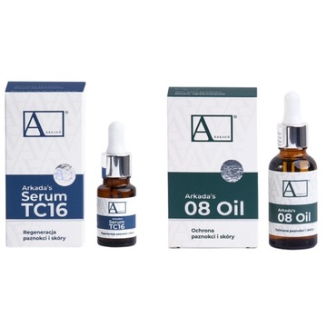 ARKADA SERUM KOLAGENOWE TC16 + 08 OIL płyn do stóp REGENERACJA NAWILŻENIE