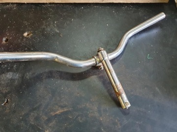 ВИНТАЖНЫЙ ВЕЛОСИПЕД PRL, РУЛЬ, КРАСИВЫЙ ХРОМ, ШАНС