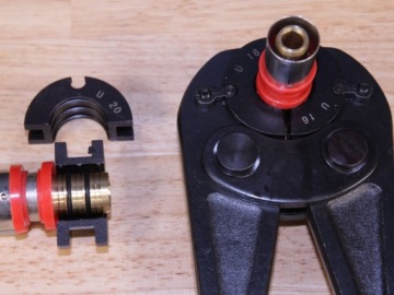 ПРЕСС ЭНЕРГОТИТАН ПРЕССОВОЧНАЯ МАШИНА ДЛЯ ТРУБ PEX 16-20 U