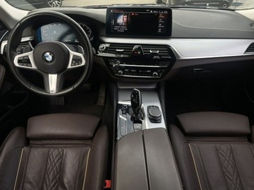 BMW Seria 5 G30-G31 Touring Facelifting 2.0 530i 252KM 2021 BMW 530 FV-23%, Hak, Skrętna oś, Fotele komfortowe, zdjęcie 7