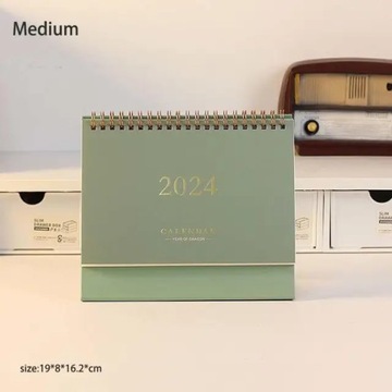 Desk Standing Calendar 2024 Desktop Small Mon