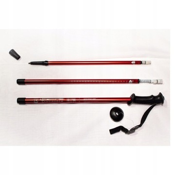 KIJKI DO CHODZENIA NORDIC WALKING TREKKING 135 cm