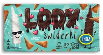 Gotowe Baner REKLAMA 2mx1m -Lody Gałkowe Kręcone