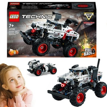 LEGO TECHNIC TECHNIK MONSTER JAM TRUCK MUTT DALMATAN DLA 7 8 9 10 11 LATKA