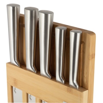 Ножи в блоке набора ножей + рубца доски