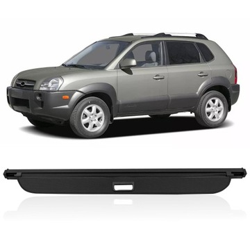 HYUNDAI TUCSON I JM 2004-2009 ROLETA BAGAŻNIKA CZARNA
