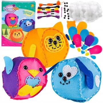 MASCOT Набор креативных выкроек для шитья PET ANIMALS Подушка своими руками