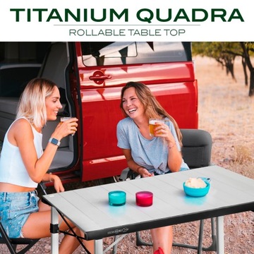 BRUNNER QUADRA 6 СКЛАДНОЙ ПОХОДНЫЙ СТОЛ 146x70см