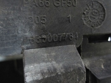 DOBLO II COMBO D FACELIFT 15R CLONA (KRYT) KLIKA LIŠTA DVEŘE LEVÝ ZADNÍ 07355019700E